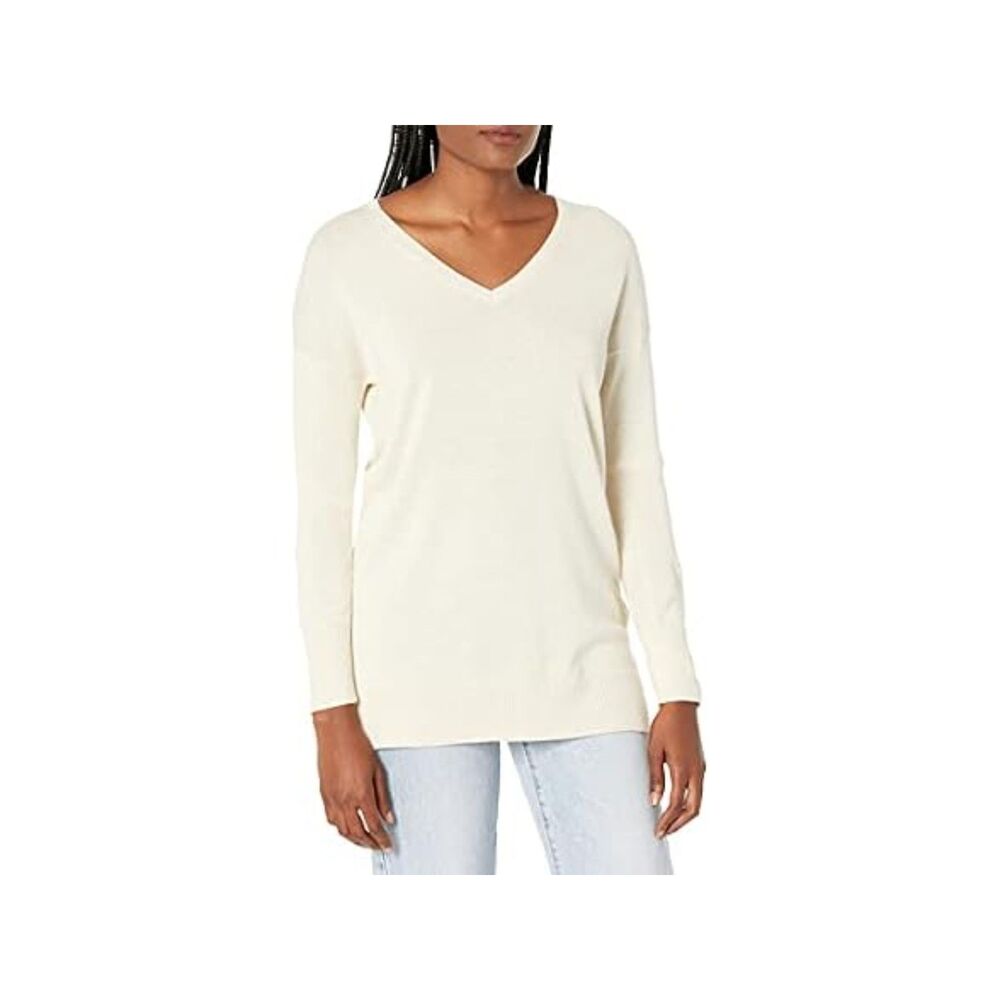 Amazon Essentials Women Lightweight V-neck Tunic Sweater XL